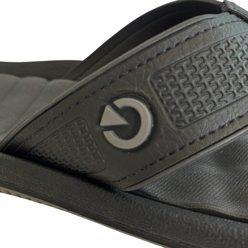 Fiji Mens Jandal Black