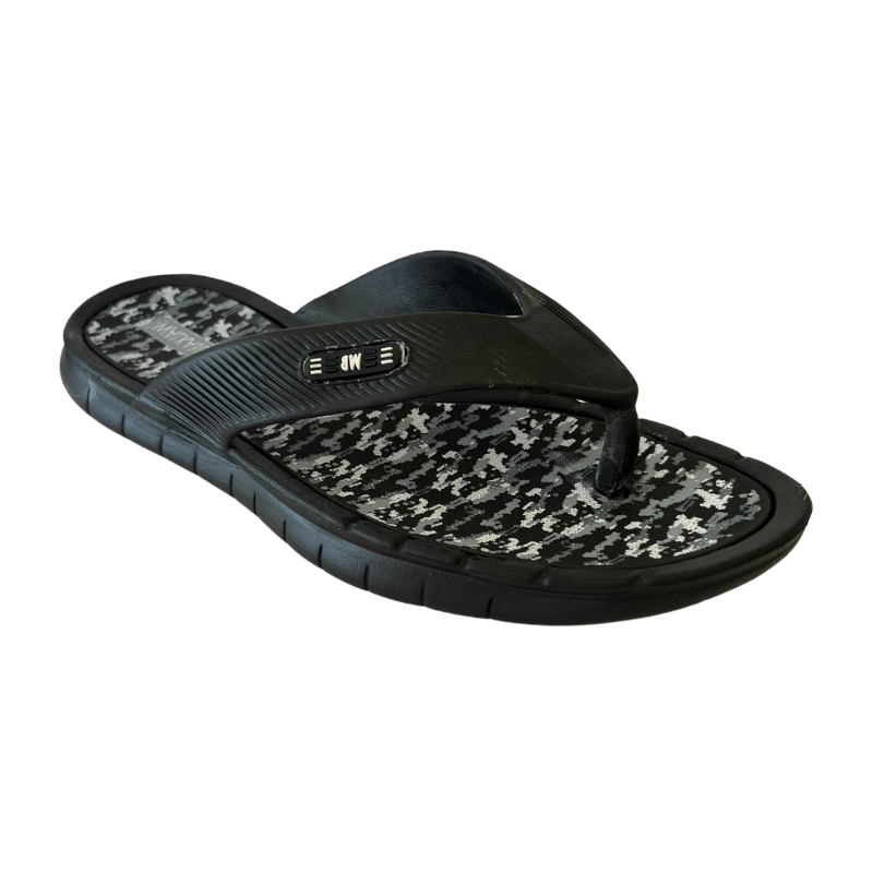 Venice Mens Jandal Grey/Camo