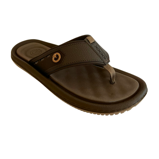 Fiji Mens Jandal Brown