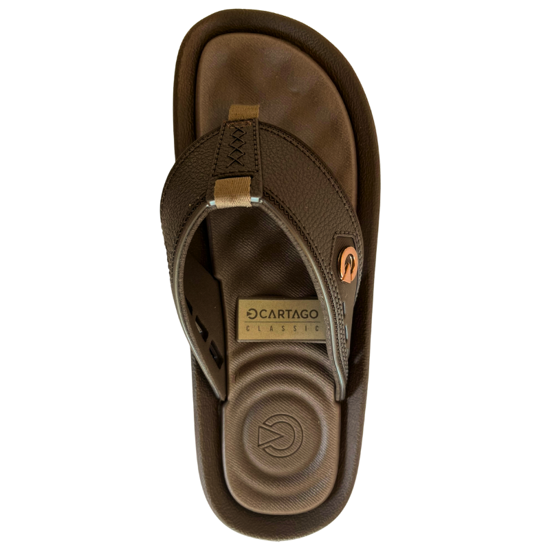 Fiji Mens Jandal Brown
